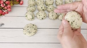 Ахьар мяжиргаш. Кукурузные лепёшки с творогом и зеленью.