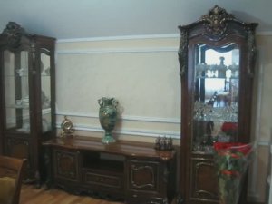 Гостиная ДЖОКОНДА (корень дуба,глянец) Фабрика ЭРА.