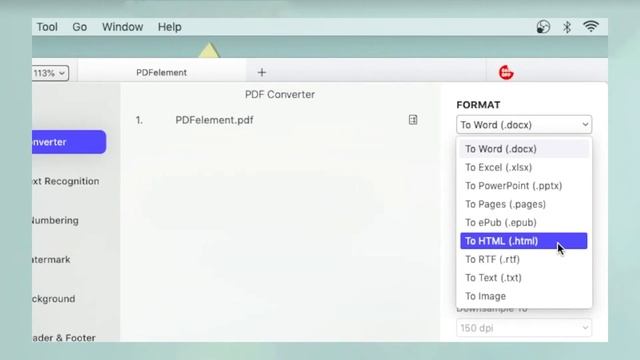 How to Convert PDF to HTML on Mac | Wondershare PDFelement 8 смотреть онлайн