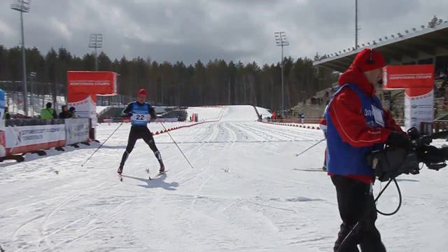 ЧР Тюмень. Индивидуальный спринт. Парфенов. смотреть онлайн