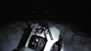 Мой первый опыт катания на снегоходе ⛄❄️Буран 4 т.