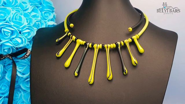 Красивое колье Murano New