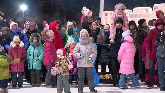 Открытие городской ёлки.