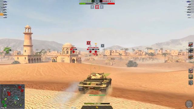 World of Tanks Blitz Т 54 обл. быстрый бой смотреть онлайн