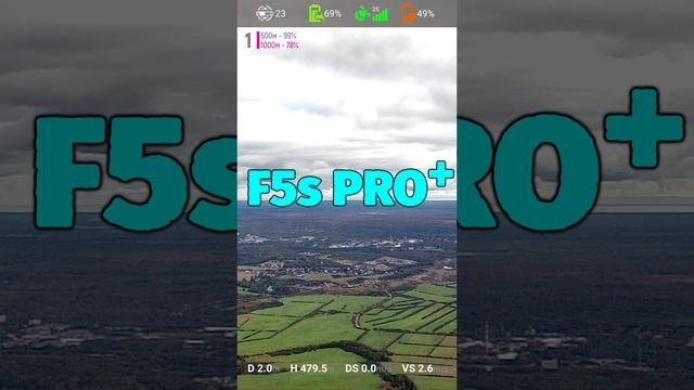 1500 метров вверх на одном АКБ дрона F5sPRO+