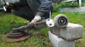 BMW e46 Ремонт рычага передней подвески. Замена шаровой опоры.