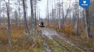 Вездеход POMOR X6 в болоте!