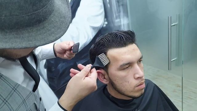 #укладкаволос #камуфляжбороды Профессиональный подход к каждому делу