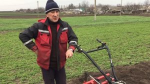 Посадка картошки 2020. Легкий мотоблок ДТЗ 470Б.