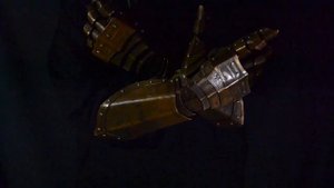 Латная перчатка модели "Деспот" (медь)