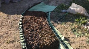 Дорожки из коры #кора #мульча #грунты #строительство #бордюр #ландшафтныйдизайн