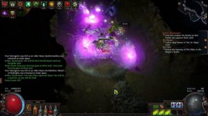 Path of Exile 3.19 - Death Aura Occultist (incl. PoB)