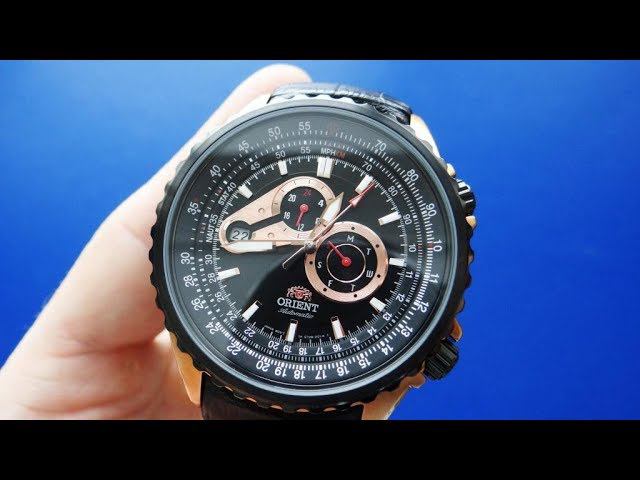 Брутальные мужские часы- настоящая механика! Orient ET0M002B