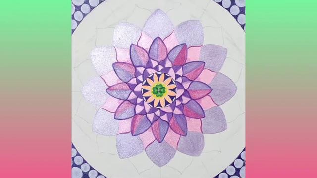 Мандала "ВОЗРОЖДЕНИЕ"🌸🙏❤️ смотреть онлайн