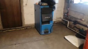 Котёл с пеллетной горелкой "Теплодар"