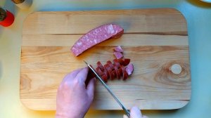 Рис с колбасками /Джамбалайя/Как приготовить