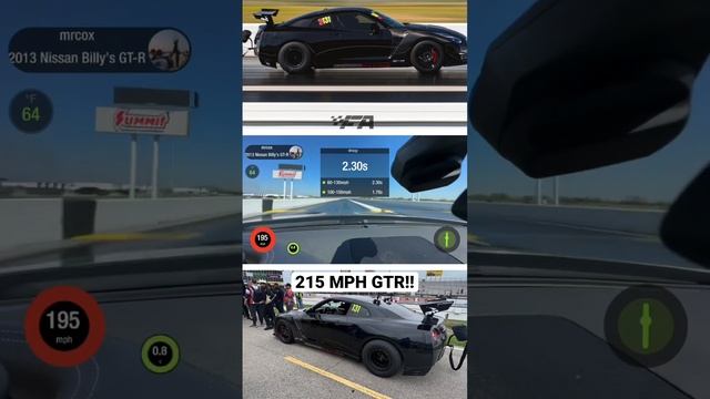 @T1Race Lambo Assassin Nissan GTR 215 MPH Run at TX2K 23 !! смотреть онлайн