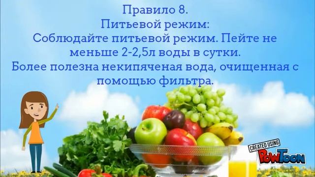 Памятка правильного питания смотреть онлайн