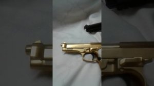 Beretta 92 Gold TiN vs standard finish