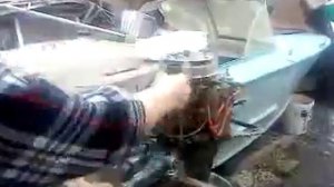 Мотор Москва-10 с карбюратором К33Б от Ветерок-8.MP4