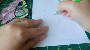 Обзор бумажной куколки -  Зайки с одеждой. И как нарисовать куколку к готовой одежде!