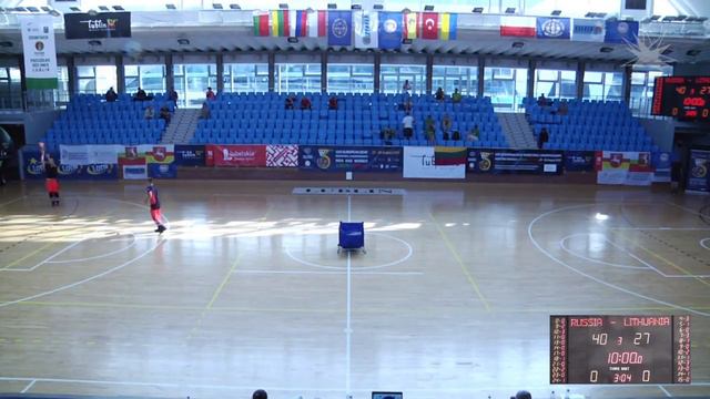 Boys RUS-LTU 3rd U20 European Deaf Basketball Championships MEN AND WOMEN смотреть онлайн