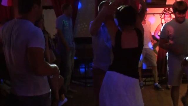 Salsa Artemy & Anne-Laure "Sierra Maestra" Moscow bar "Tomat" 27.07.2014 смотреть онлайн