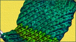 Узор спицами из петель. Перекрещенные петли. Вязание узора спицами.