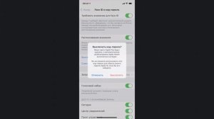 Как убрать пароль на iPhone (отключить код-пароль на айфоне)