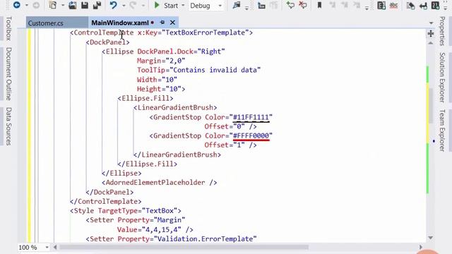 009-13.Demo - Custom Validation Error Display