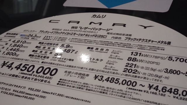 2020 TOYOTA CAMRY WS Leather Package - New Toyota Camry 2020 - トヨタ カムリWS “レザーパッケージ” 2020年モデル смотреть онлайн