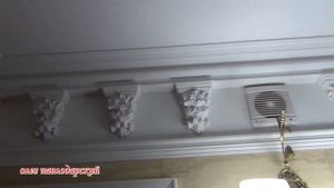 гипсовая лепнина своими руками-уборная