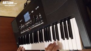 Кавер на синтезаторе: MakSim - Знаешь ли ты.mp4