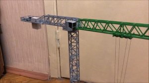 Модель крана. Башенный кран Zoomlion. Tower crane model