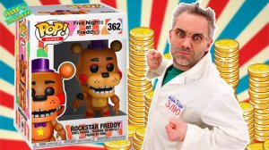 РАСПАКОВКА ROCKSTAR FREDDY! ДОКТОР ЗЛЮ И АНИМАТРОНИКИ FUNKO POP - НОВАЯ ФИГУРКА В КОЛЛЕКЦИИ!