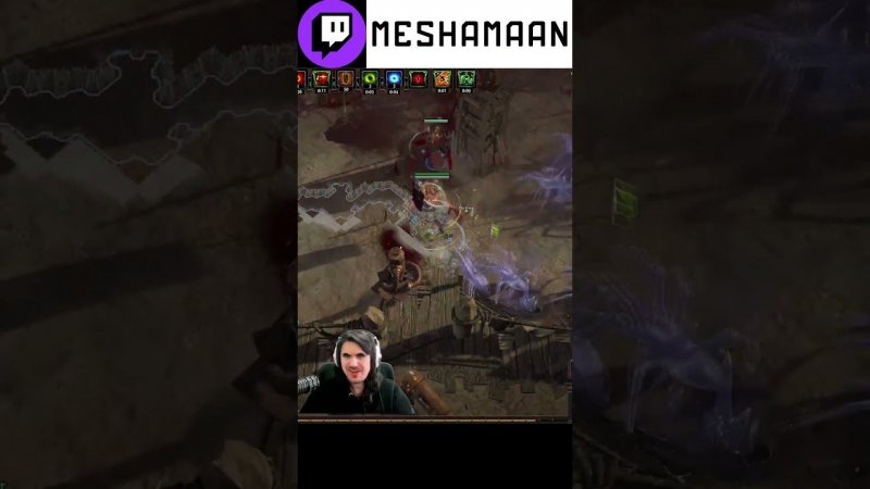 СТРАШНЫЙ и СМЕШНОЙ БАГ В ПОЕ || Path of exile 3.24  #meshamaan #pathofexile #necropolis