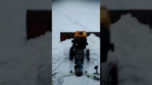 Отвал и грунтозацепы для мотоблока Нева из газового баллона.