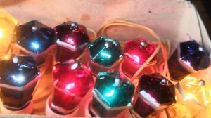 Гирлянда Польский фонарик СССР 1980г выпуска. Восстановленый оригинал.