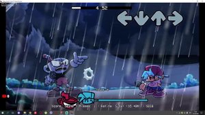 FNF Crossed Out прохождение на Normal