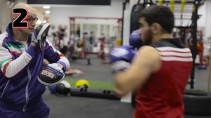 Работа на ЛАПАХ. БОКС. Советы и комбинации от Мастера Спорта СССР. Tiger Москва.