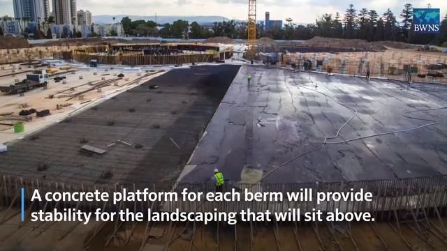 Усыпальница Абдул Баха. Начало возведения конструкций над фундаментом. смотреть онлайн