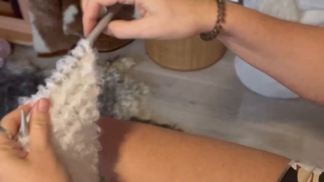 КОСЫНКА из БУКЛЕ #спицами СВЯЖЕМ ДО ОБЕДА )) #своимируками