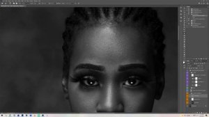 Fuji Xt-3 Photo Retouch in Photoshop with Wacom Cintiq pro 24"