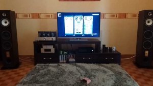 Triangle antal ez, cayin cs-88a, marantz hd-cd1 et dac magic plus