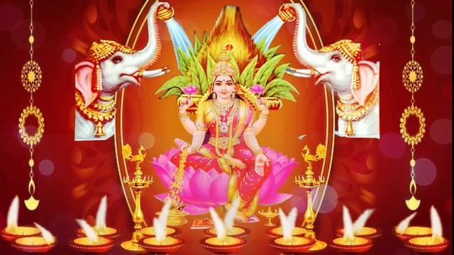 Maha Lakshmi Moola Mantra 108 times | Om Shreem Hreem Shreem Kamale Kamalalaye Praseeda Praseeda