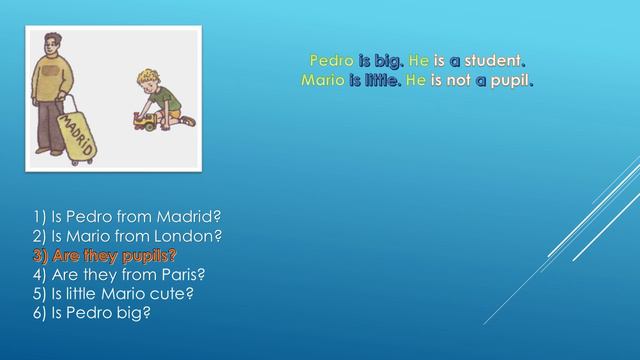 Чтение текста и ответы на вопросы + Quiz - Rainbow English 2 (part 2), Step 41