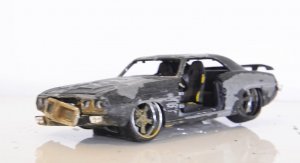 Pontiac Firebird 1969 - Реставрация модели авто\\ Крутые идеи для подростков!