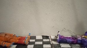 Обзор на фигурки по фнаф 9 из пластилина в честь 1 года фнаф 9!