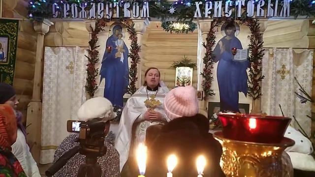 13.01.2019 (31.12.2018) Проповедь отца Илии - "Радуйтесь о Младенце Христе!" смотреть онлайн