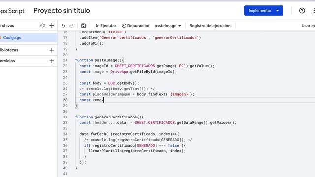 Apps Script 59 - Insertar imagen de Drive en Google Docs. смотреть онлайн